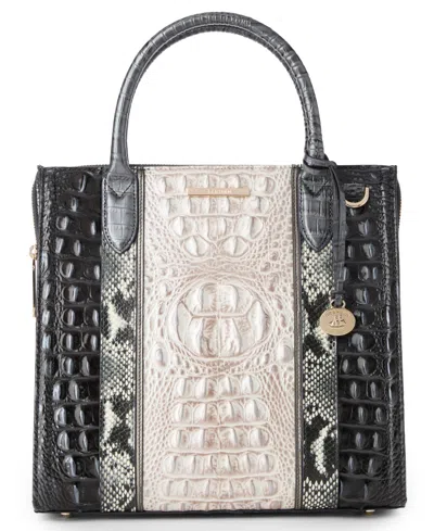 Brahmin Caroline Uber-style Small Satchel Bag In Multi
