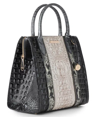 Brahmin Caroline Uber-style Small Satchel Bag In Multi