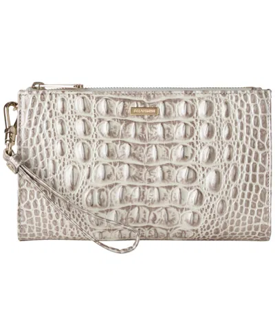 Brahmin Daisy Leather Melbourne Wristlet