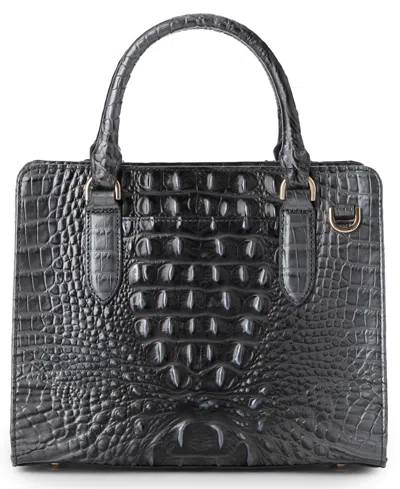 Brahmin Cami Nottingham Square Shaped Small Satchel Bag In Multi