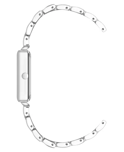 Anne Klein Women's Quartz Casual Silver-tone Metal Alloy Watch, 23mm In Silver