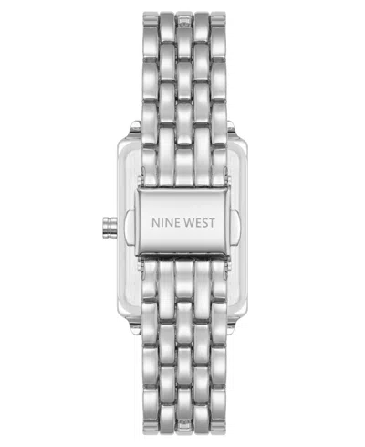 Anne Klein Women's Quartz Casual Silver-tone Metal Alloy Watch, 23mm In Silver