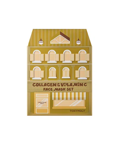 Tonymoly 6-pc. Mini House Of Mask Vitamin C + Collagen Face Mask Set In Gold