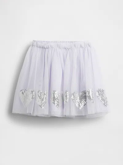 Gap Baby & Toddler Tulle & Sequin Heart Skirt In White
