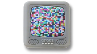 Jibbitz Lights Up Pixelated Tv In Multi