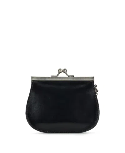 Patricia Nash Bella Boxed Coin Case In Black