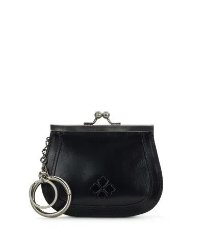 Patricia Nash Bella Boxed Coin Case In Black