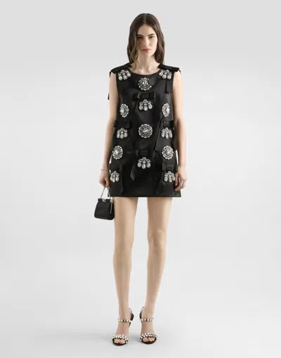 Dolce & Gabbana Dress With Embroidery In Multi