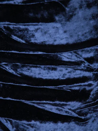 Rabanne Long Dress In Blue