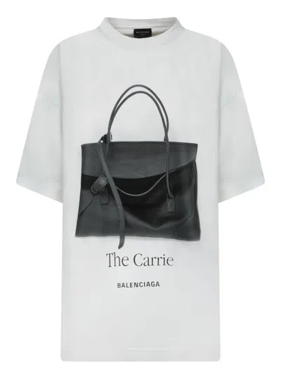 Balenciaga T-shirts In White