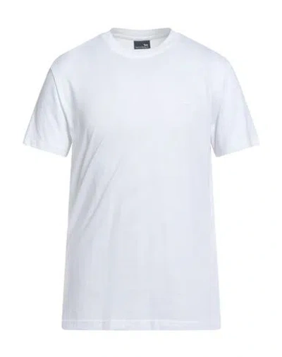 Harmont & Blaine Man T-shirt White Size L Cotton In White