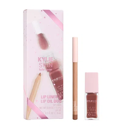 Kylie Cosmetics Lip Liner & Lip Oil Duo Gift Set In Multi