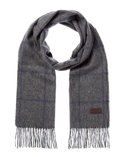 Hickey Freeman Cashmere Scarf In Gray