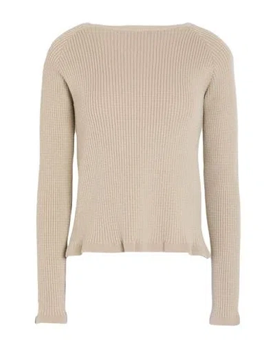 Drumohr Woman Sweater Grey Size S Cashmere In Neutral