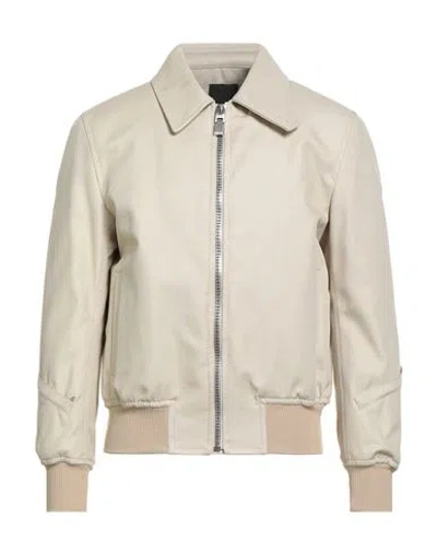 Givenchy Man Jacket Beige Size 34 Cotton, Polyester In Neutral