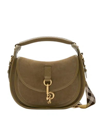 Burberry Women's B Clip Small Bag In Brown