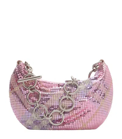 Burberry Chainmail Shoulder Bag In Pink