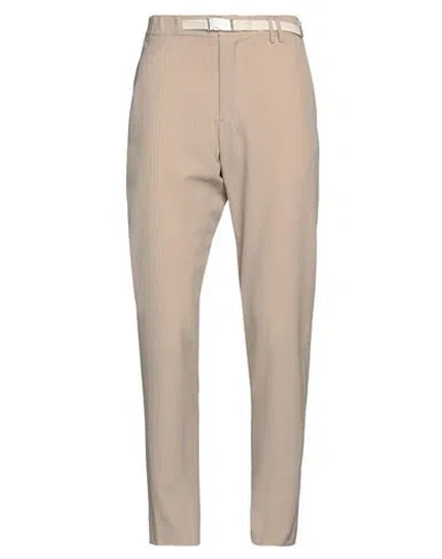 Eleventy Man Pants Beige Size 40 Wool In Neutral
