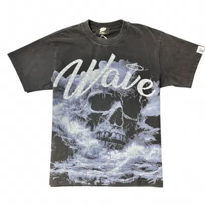 Mr. Wave Men's Fatal Seas Tee In Black In Black