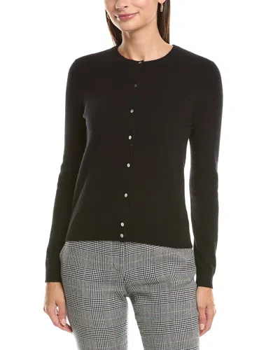 Incashmere Cashmere Cardigan In Black