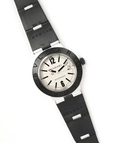 Bvlgari Diagono Aluminium 38mm Ref Al38ta Watch In Black