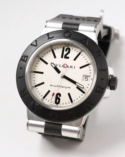 Bvlgari Diagono Aluminium 38mm Ref Al38ta Watch In Black