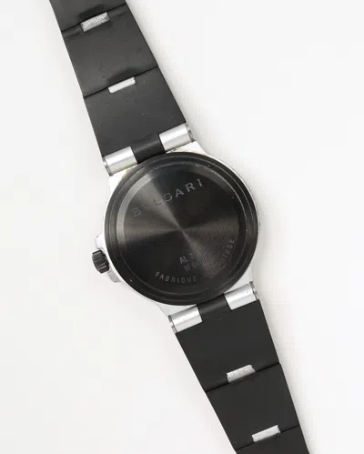 Bvlgari Diagono Aluminium 38mm Ref Al38ta Watch In Black