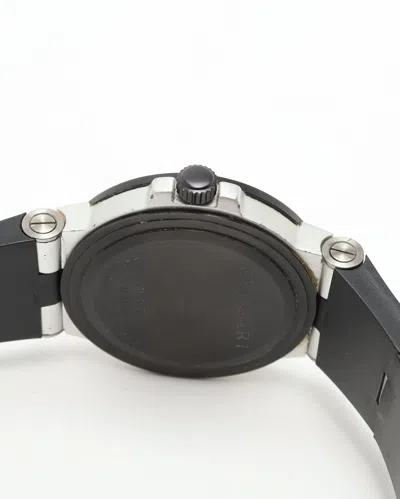 Bvlgari Diagono Aluminium 38mm Ref Al38ta Watch In Black