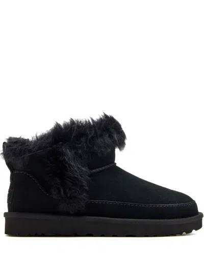 Ugg Classic Ultra Mini Chalet Boots In Black