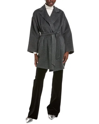 Weekend Max Mara Nella Wool & Alpaca-blend Coat In Gray