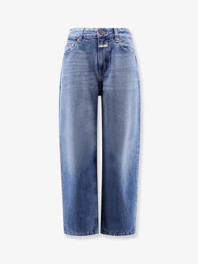 Closed Jazzie Barrel Fi Jeans In Blue