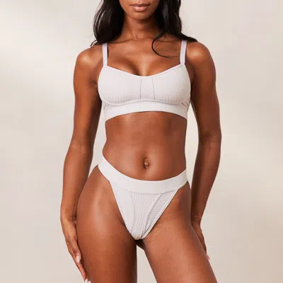 Lounge Bare Bra In White