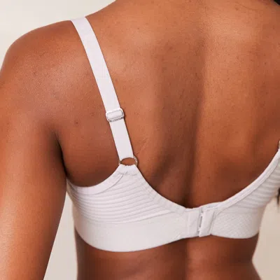 Lounge Bare Bra In White