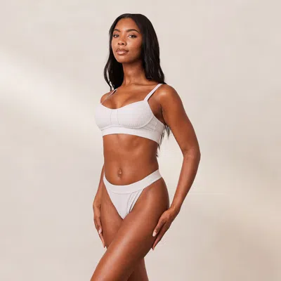 Lounge Bare Bra In White