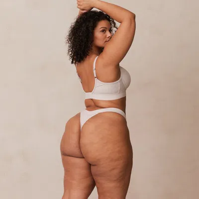 Lounge Bare Bra In White