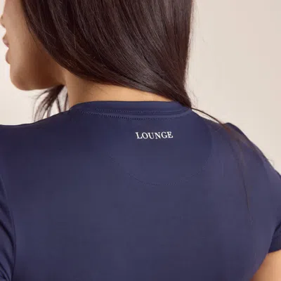 Lounge Ink Blue In White