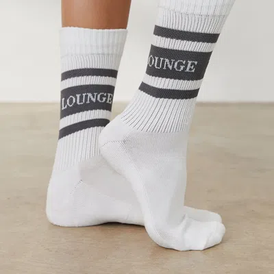 Lounge Charcoal In White