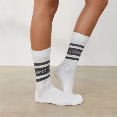 Lounge Charcoal In White