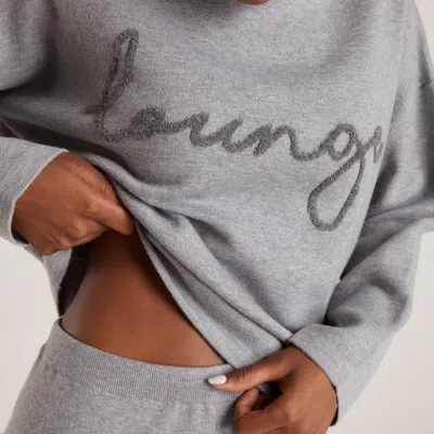Lounge Grey Marl In Gray
