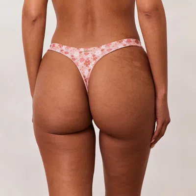 Lounge Pink/floral In Red