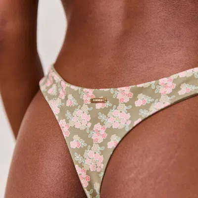 Lounge Green/floral In Neutral