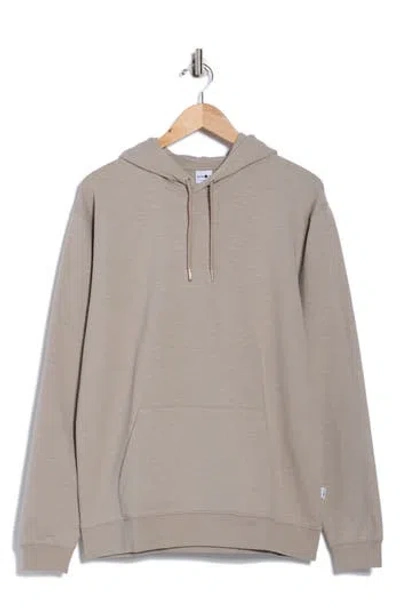 Nn07 Barrow Heathered Pullover Hoodie In Gray