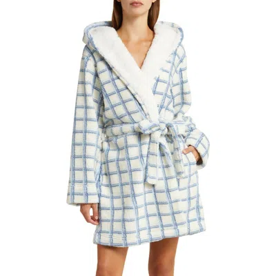 Honeydew Intimates Layer Up Plush Robe In Blue