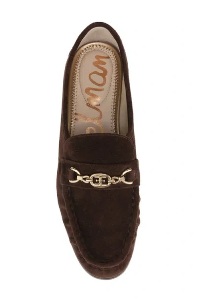 Sam Edelman Lucca Bit Loafer Pinto Brown Leather In Brown