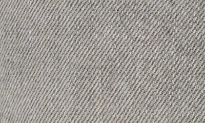 Dl1961 Montauk Crop Denim Button-up Shirt In Gray