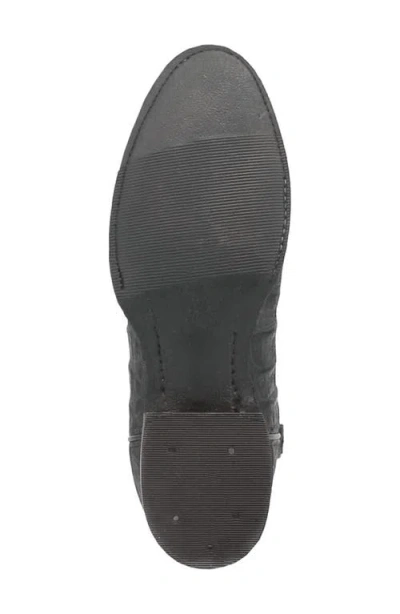 Dingo Trail Boss Alligator Embossed Cowboy Boot In Black