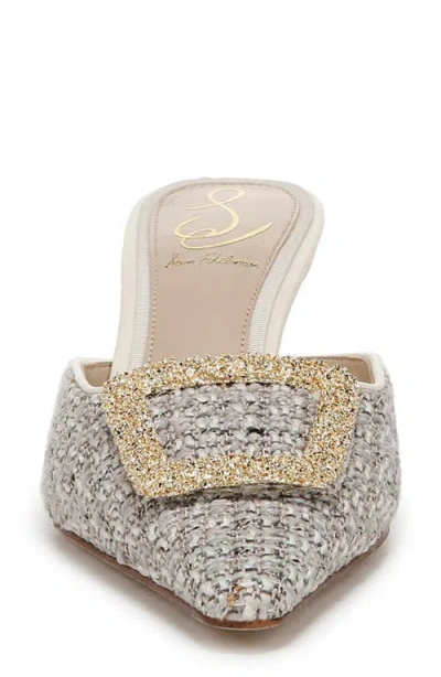 Sam Edelman Brit Pointed Toe Mule In White