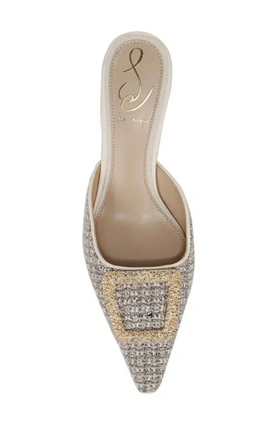 Sam Edelman Brit Pointed Toe Mule In White