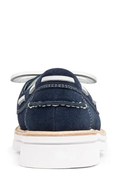 Donald Pliner Lillith Boat Shoe In Blue