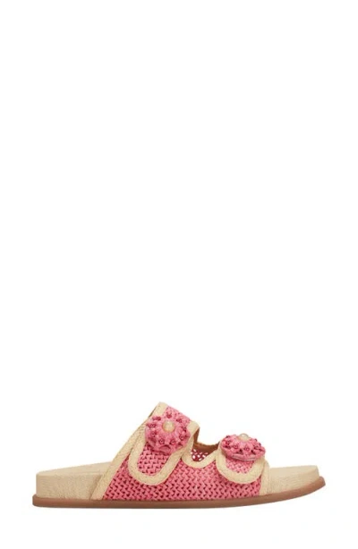 Marc Fisher Ltd Valena Slide Sandal In Pink